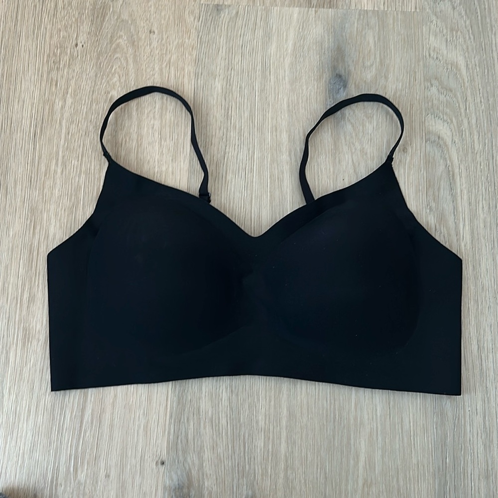 Zyia Black Double Adjustable Comfort Bra